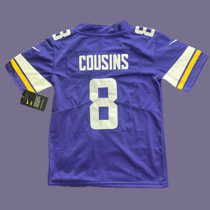 Kirk Cousins Minnesota Vikings New (NWT) Nike Football Jersey